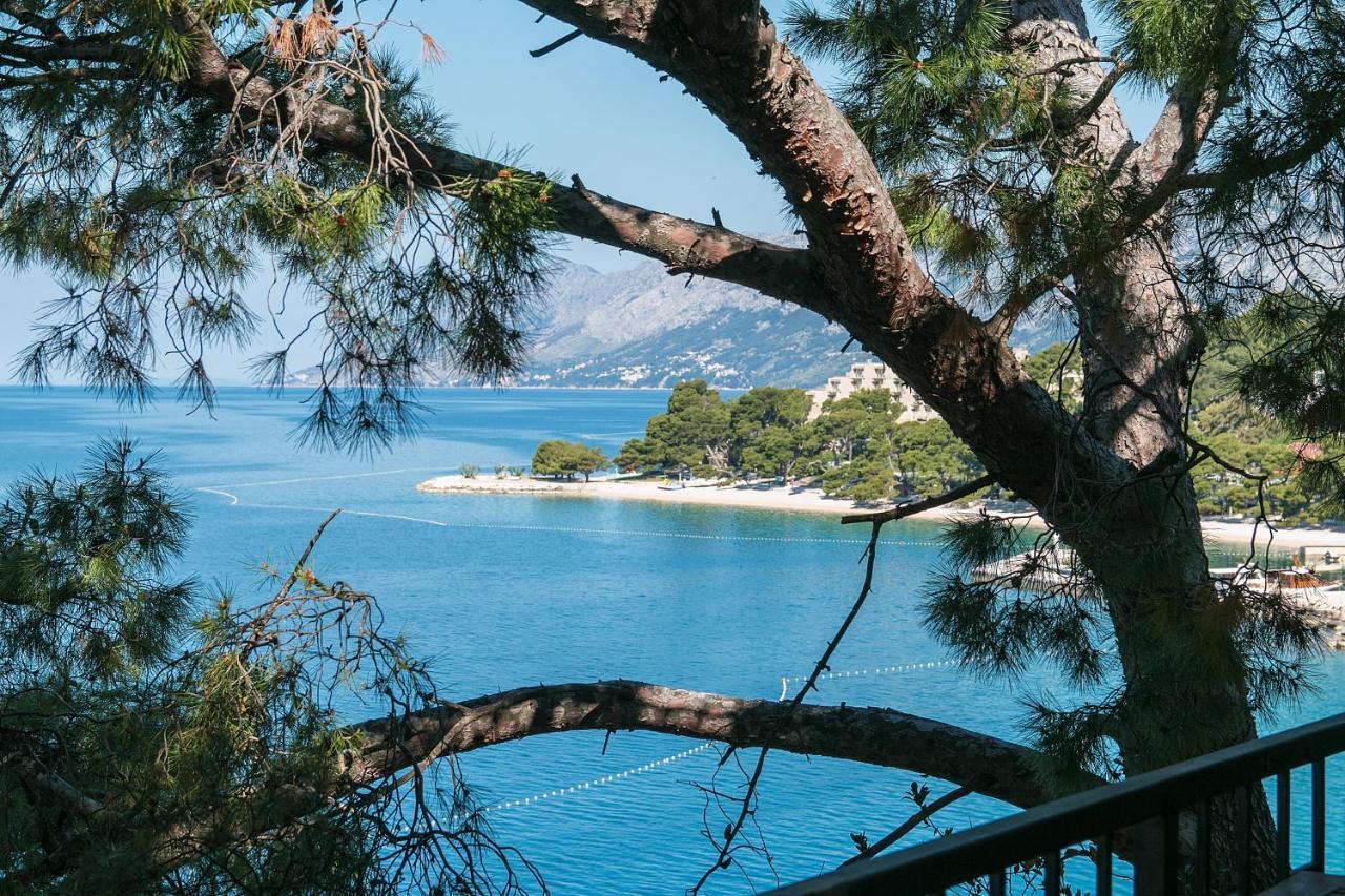 Apartments By The Sea Brela, Makarska - 16950 Exterior photo